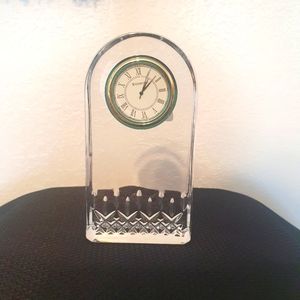 Waterford crystal clock
